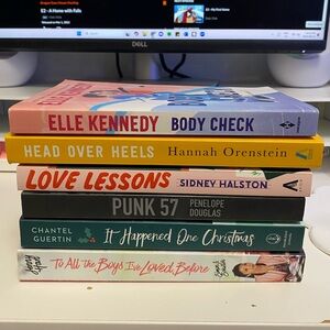 Romance Book Stack